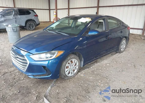 2017 Hyundai Elantra Se из США, поврежденный, VIN 5NPD74LF7HH194321
